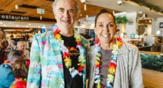 Greg Smith and Janine Allis.