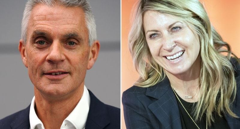 Director-general Tim Davie, and head of news Deborah Turness