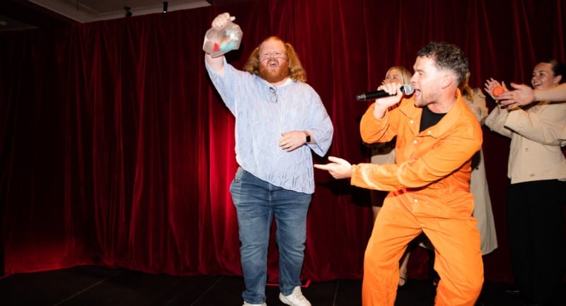 Rhys Taylor (Spark Foundry Australia) as Darla from Finding Nemo in Sydney