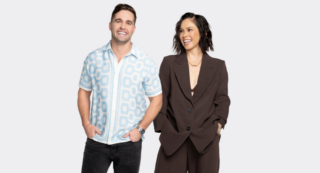 2DayFM's Nath & Emma breakfast show (Nathan Roye & Emma Chow)