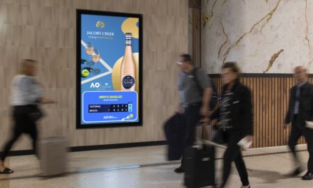 oOh!media secures Jacob's Creek, Qantas, NRMA and more for biggest Australian Open out-of-home push