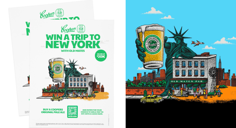 Coopers Brewery launches playful Pale Ale campaign that's 'Reserved for Good Mates'