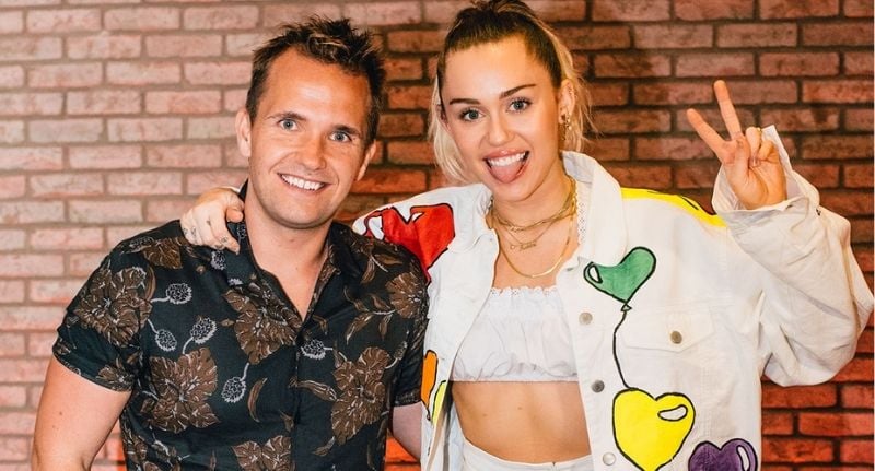 Smallzy with Miley Cyrus.