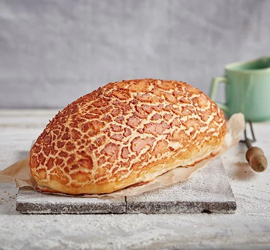 A loaf of tiger bread, or my legs at the end of the week after not topping up my tan? You decide.