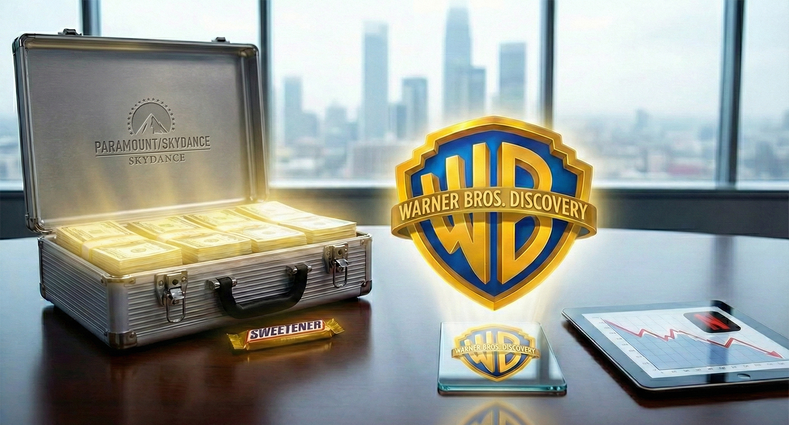 Ellison WBD hostile bid