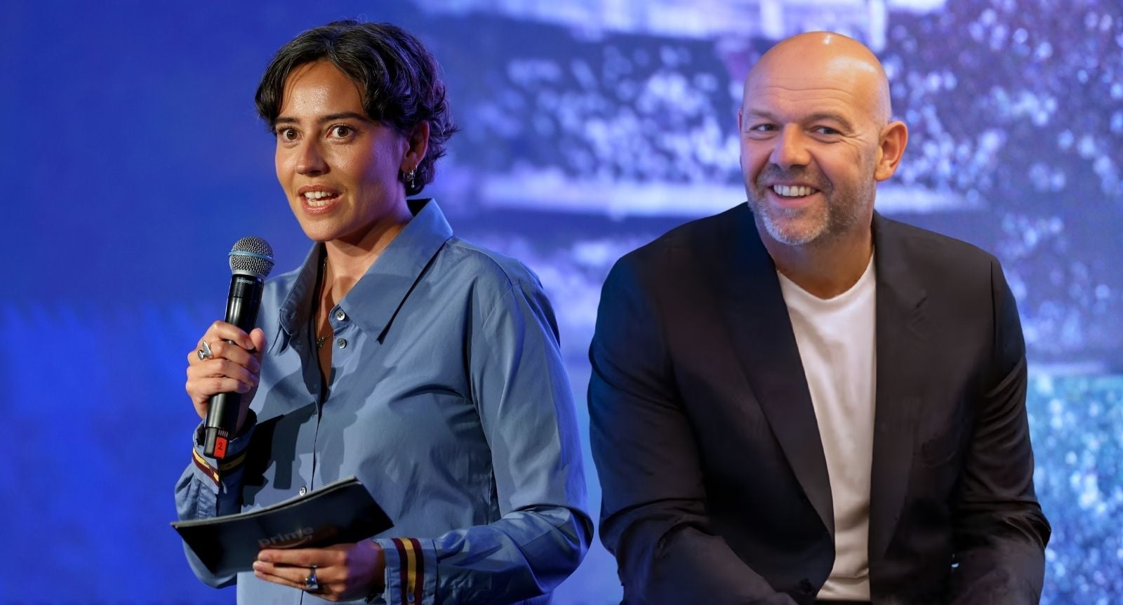 Sarah Christie and Paul Martin