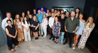 Arthur Laundy at Perth's 6PR studios. Source: Ross Swanborough of the Australian Financial Review