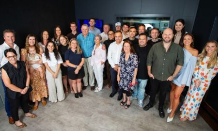 Arthur Laundy at Perth's 6PR studios. Source: Ross Swanborough of the Australian Financial Review