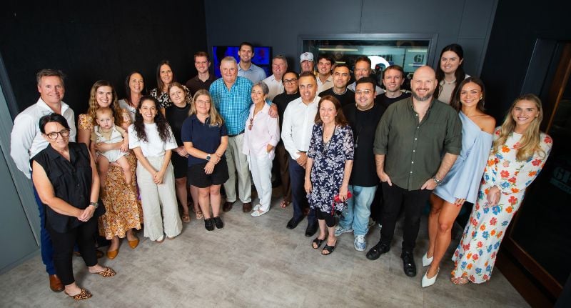 Arthur Laundy at Perth's 6PR studios. Source: Ross Swanborough of the Australian Financial Review