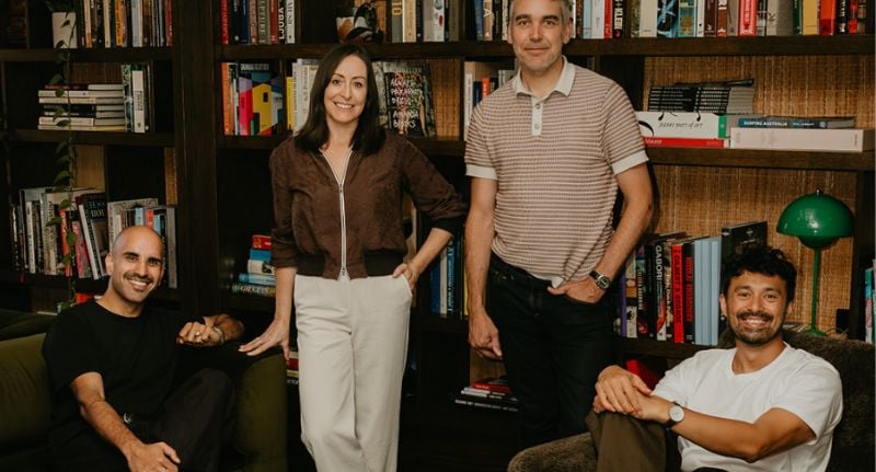 The Untangld team: Jamal Cassim, Amanda Quested, James Needham, Danish Chan.