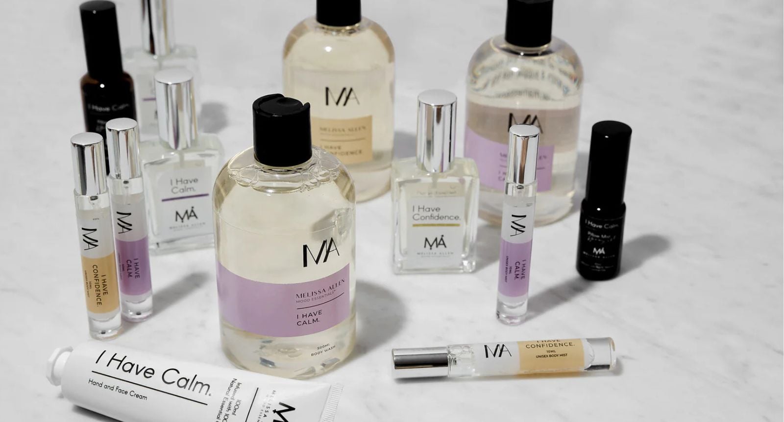 Products from Melissa Allen's collection. Source: Supplied