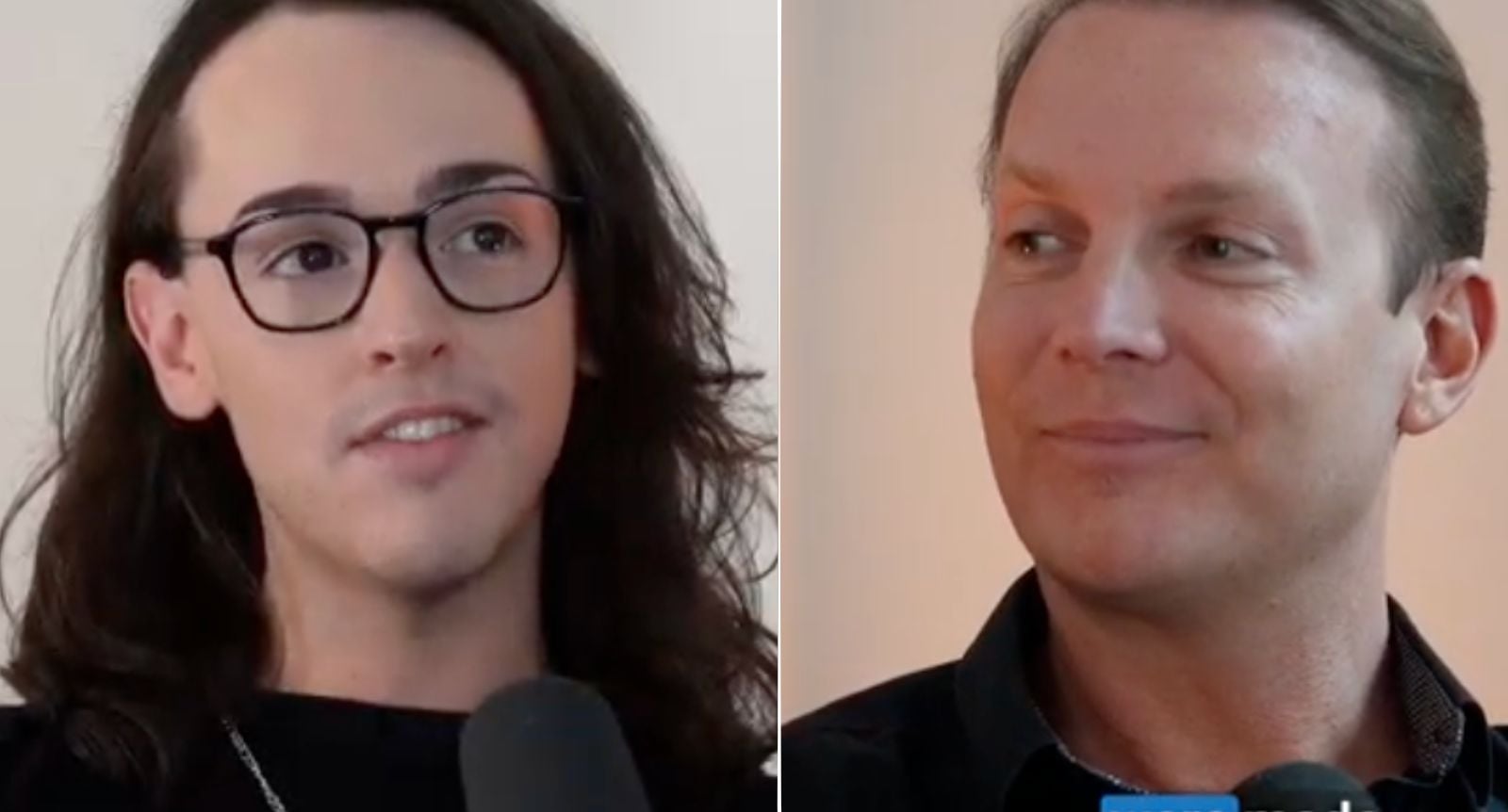 Mitchell Coombs and Mike E. Source: Behind the Mic with Mike E