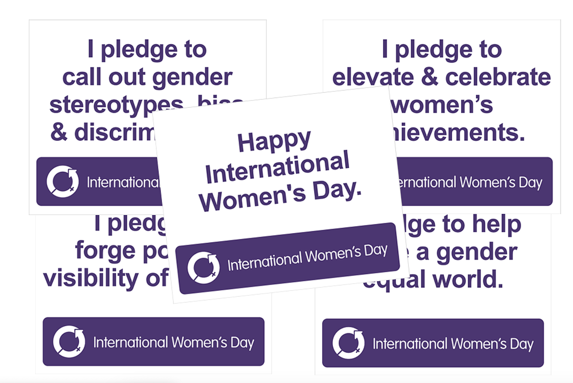 There's no shortage of paraphernalia for International Women's Day, but what about real change?