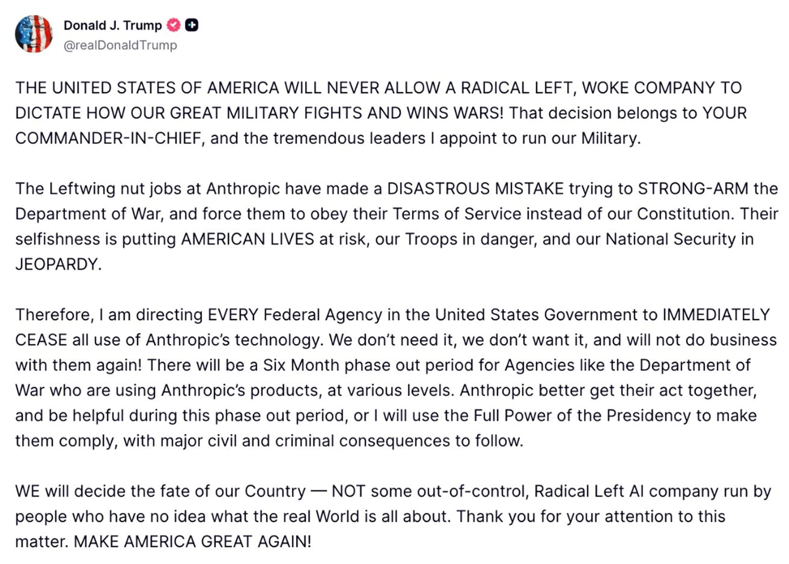 Anthropic supply chain risk