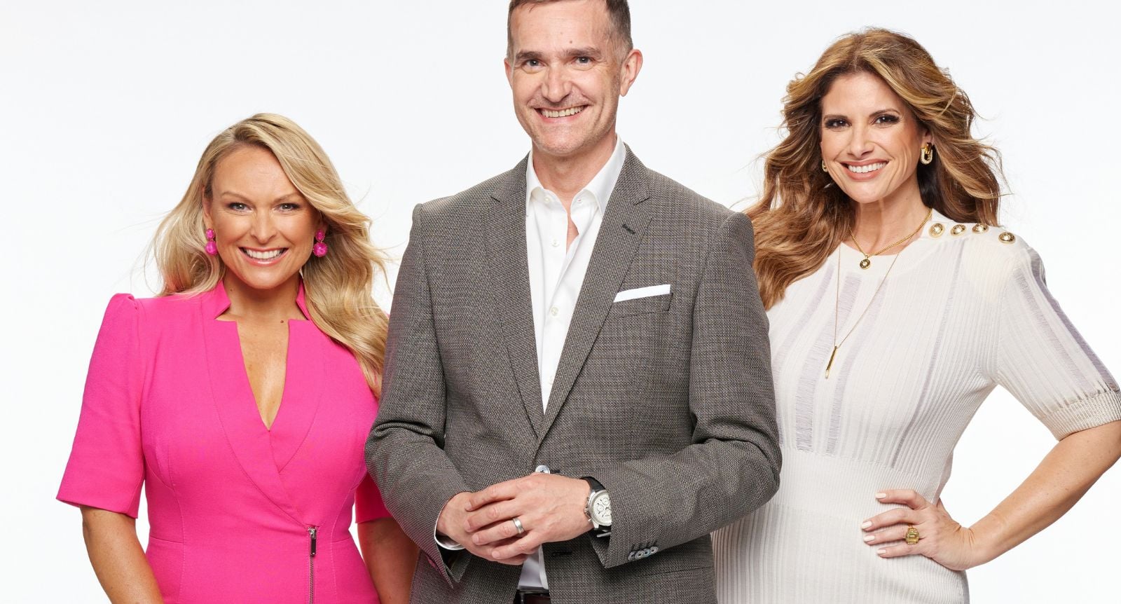 Mel Schilling, alongside her fellow MAFS experts John Aiken and Alessandra Rampolla.