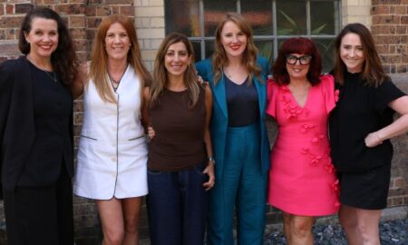 L-R: Stevie Douglas-Neal, Laura Nice, Sue Squillace, Sian Whitnall, Jo McAlister, Liz Wigmore. Source: Mediaweek