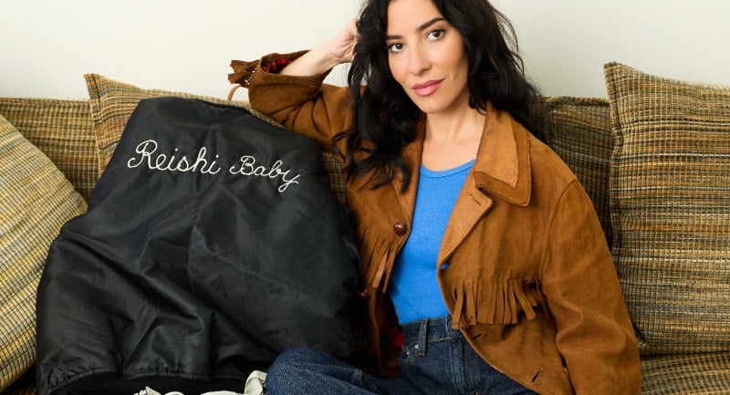 Lisa Origliasso’s custom REISHI BABY jacket