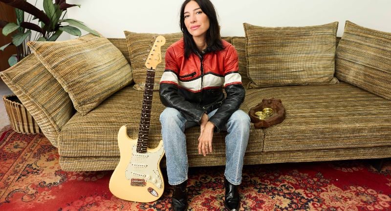 Jess Origliasso’s Fender guitar