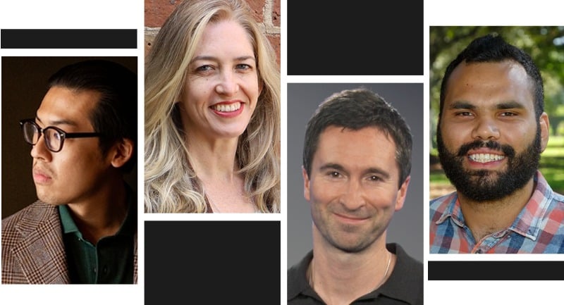 Daniel Van Boom, Liam McKeown, Johanna Leggett, Randy Lai and Sue Williams