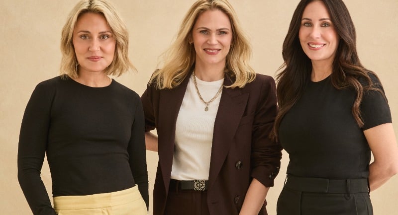 L-R: Are Media CEO Sally Eagle, Jocelin Abbey, General Manager of Homes and Lifestyle, and Anna Quinn, Commercial Director