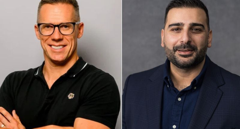 L-R: Simon Joyce, and Adam Issa