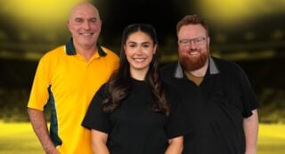 Andy Harper, Kat Sasso & Teo Pellizzeri