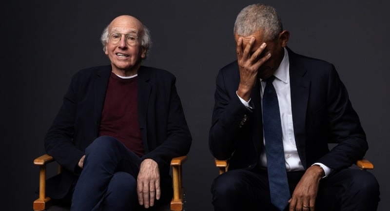 Larry David & Barack Obama