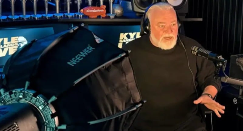 Kyle Sandilands in his new studios. Image: GameChangers Instagram