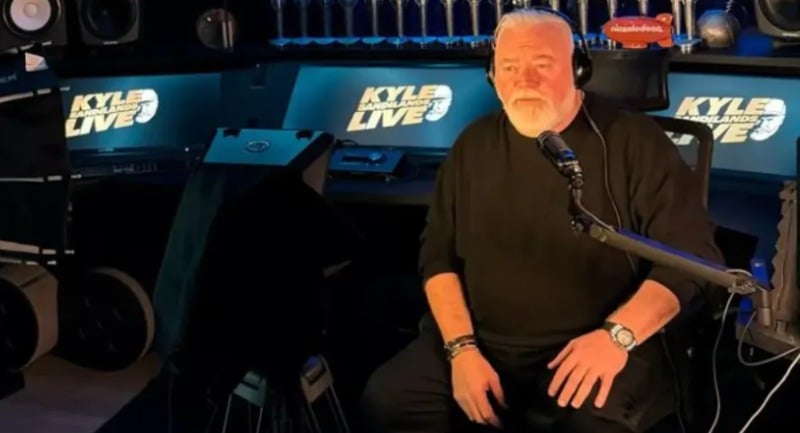Kyle Sandilands in his new studios. Image: GameChangers Instagram