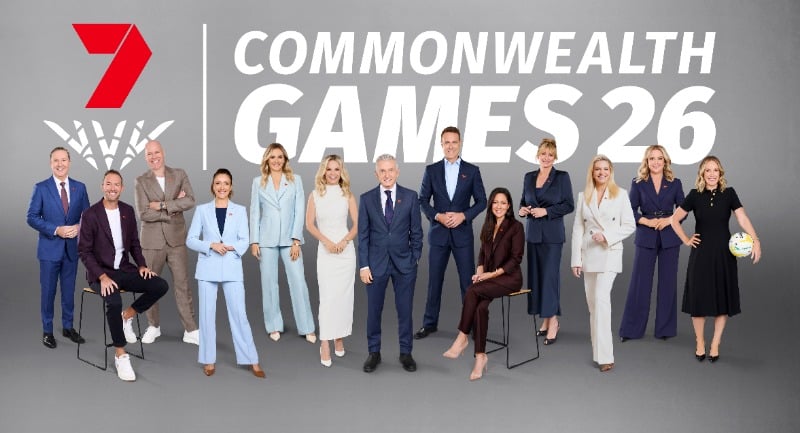 The Seven Commonwealth Games commentary team