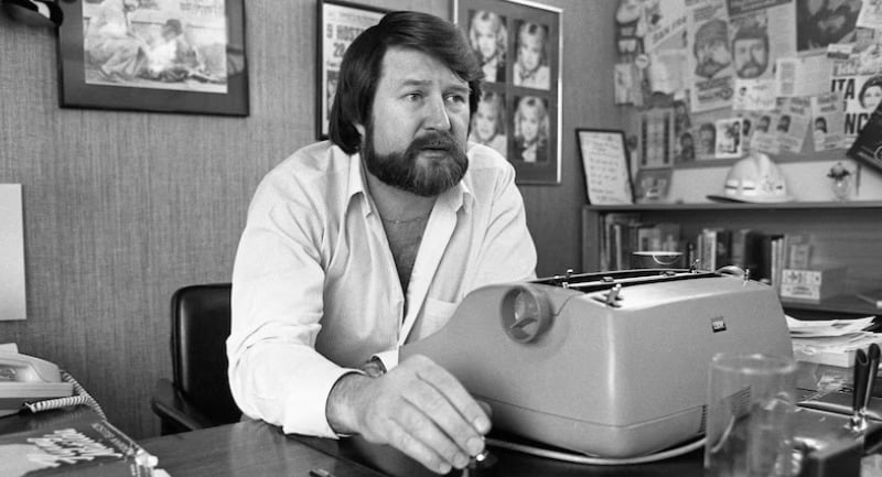Derryn Hinch in his early years.