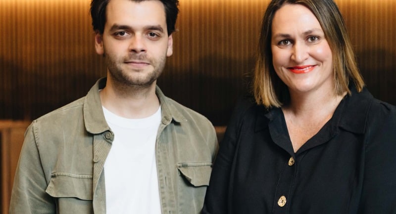 Luca Lavigne and Nat Harvey