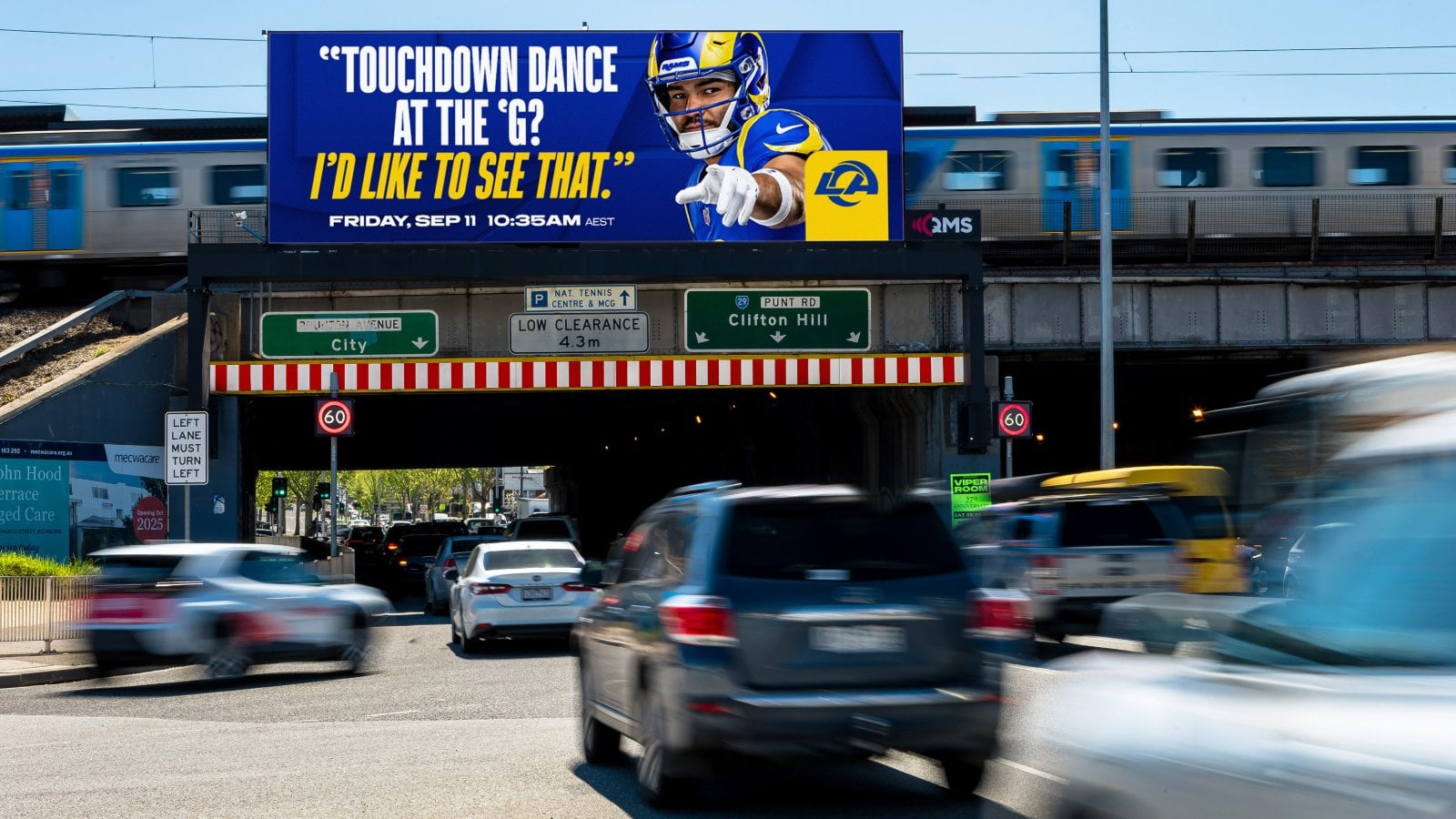 QMS lands Rams outdoor deal ahead of historic MCG game