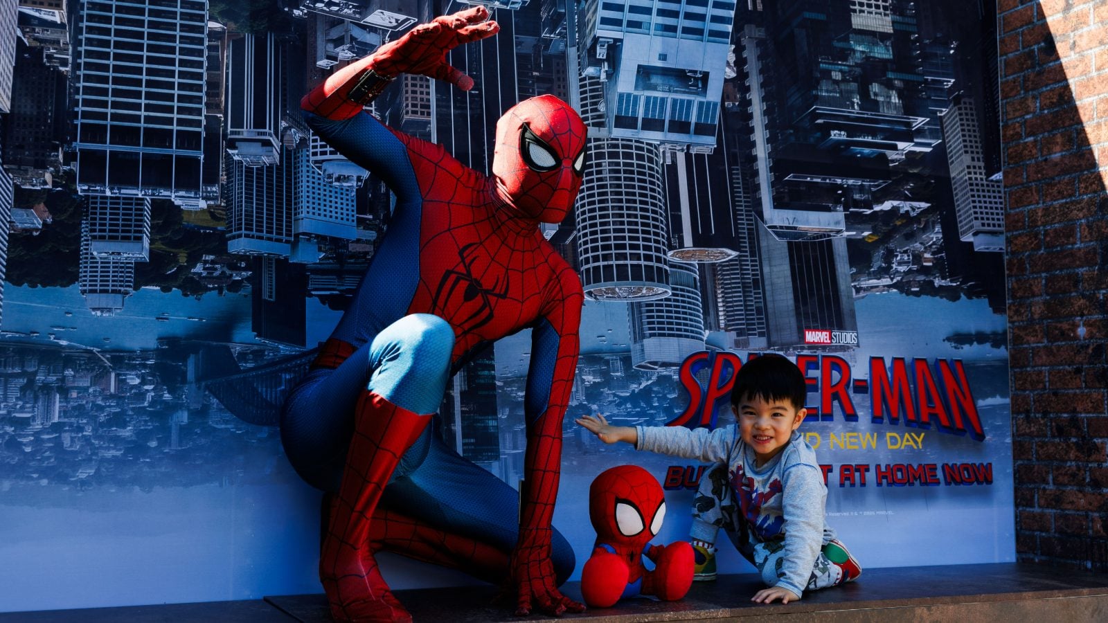 Spider Man activation swings into Circular Quay | Mediaweek