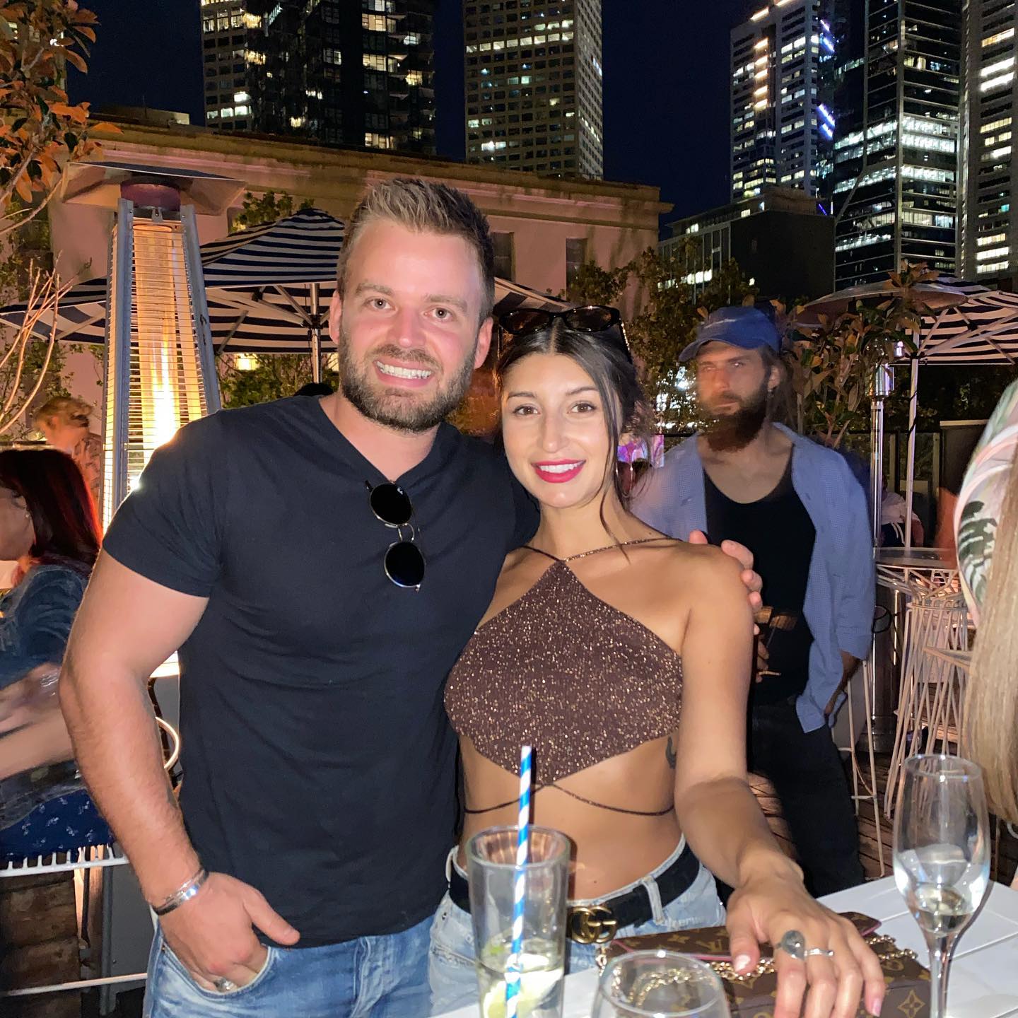MAFS star Claire Nomarhas with her ex boyfriend Pat Calleja