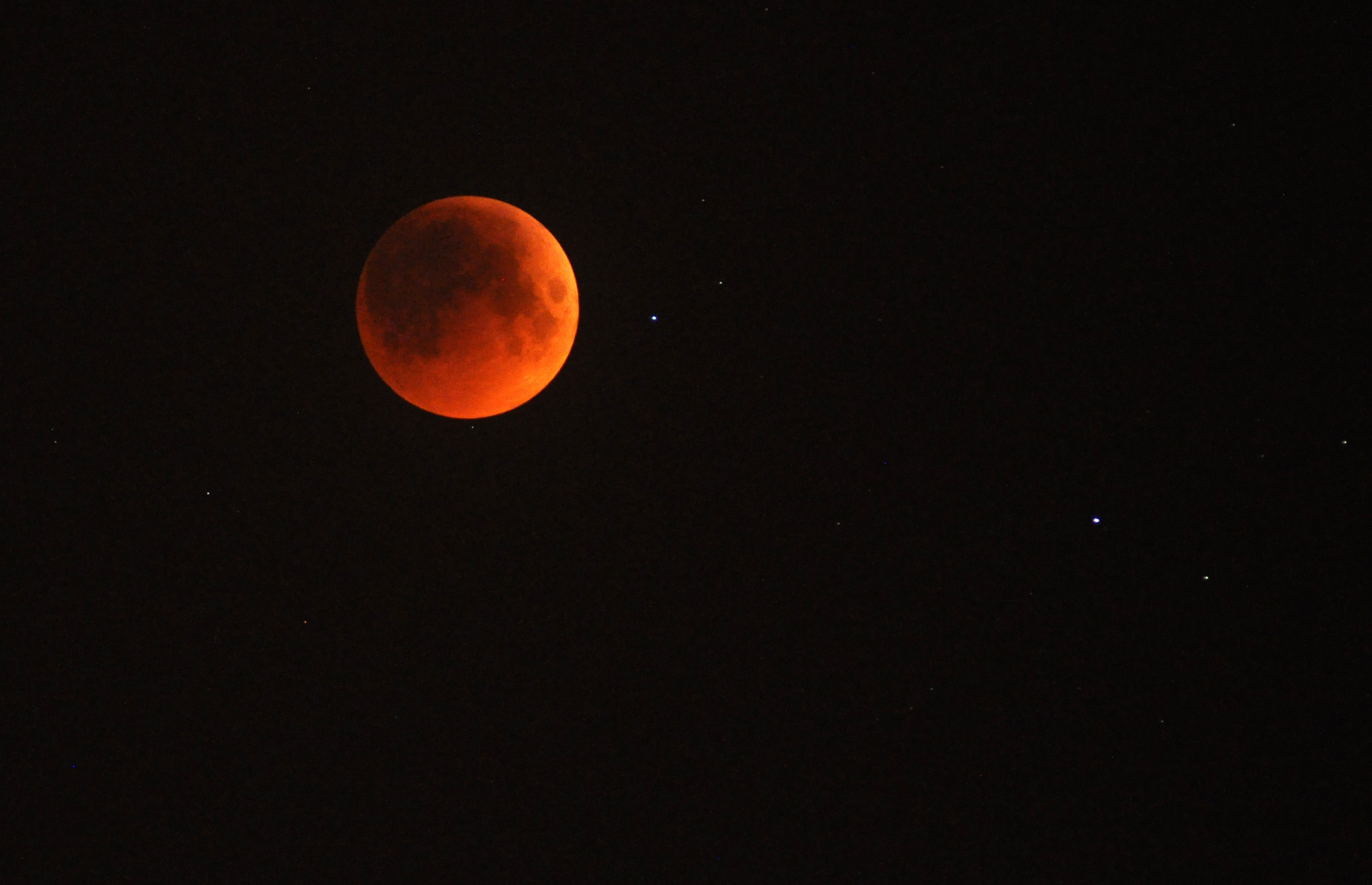 The Blood Moon Lunar Eclipse is not to be trifled with. (Credit: Getty)