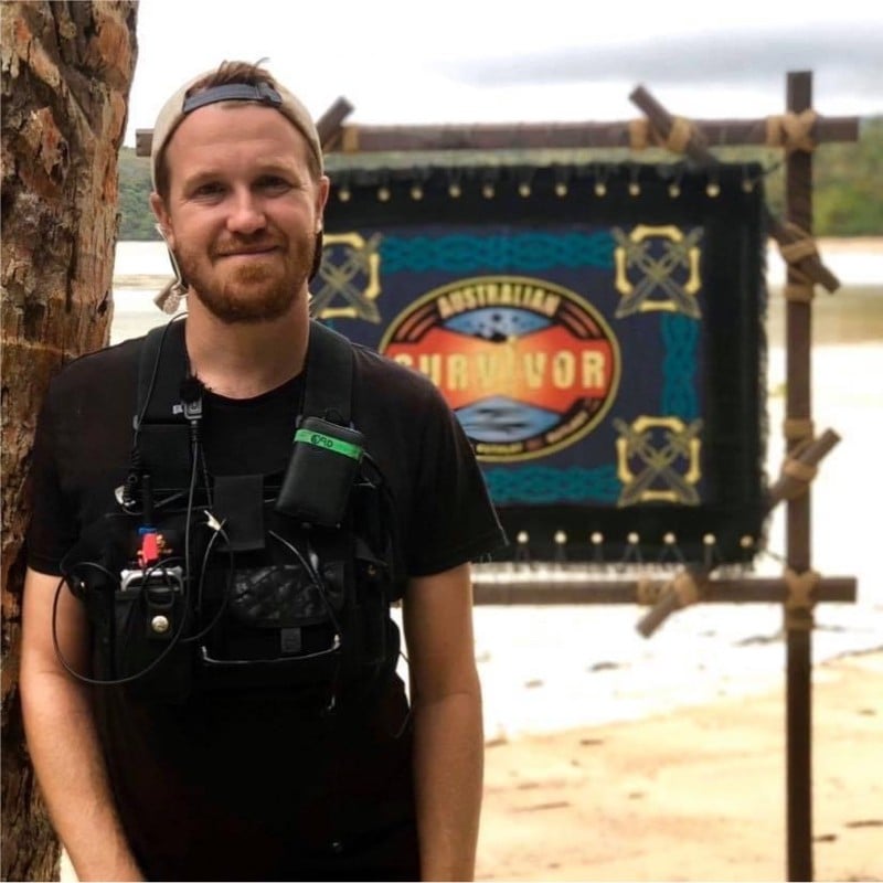 As the photo suggest, Grant Phillips has worked on shows like Survivor. (Credit: LinkedIn)