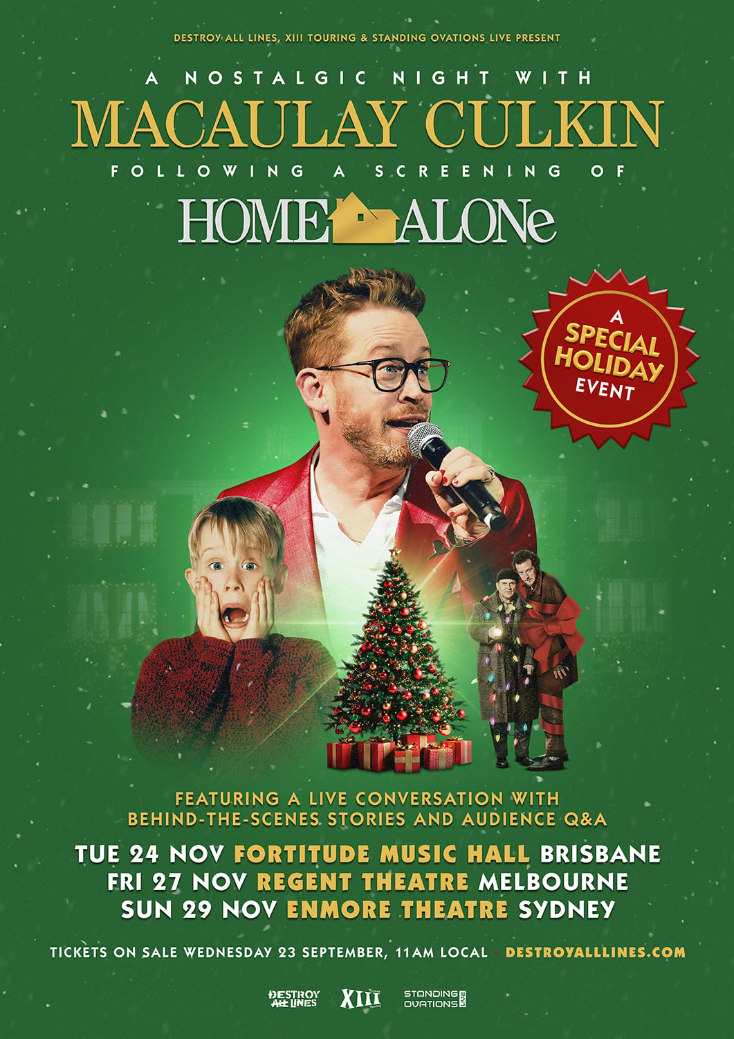 Home Alone: A Nostalgic Night with Macaulay Culkin