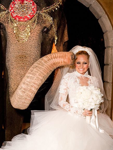 Nicole Richie and Joel Madden’s elephant