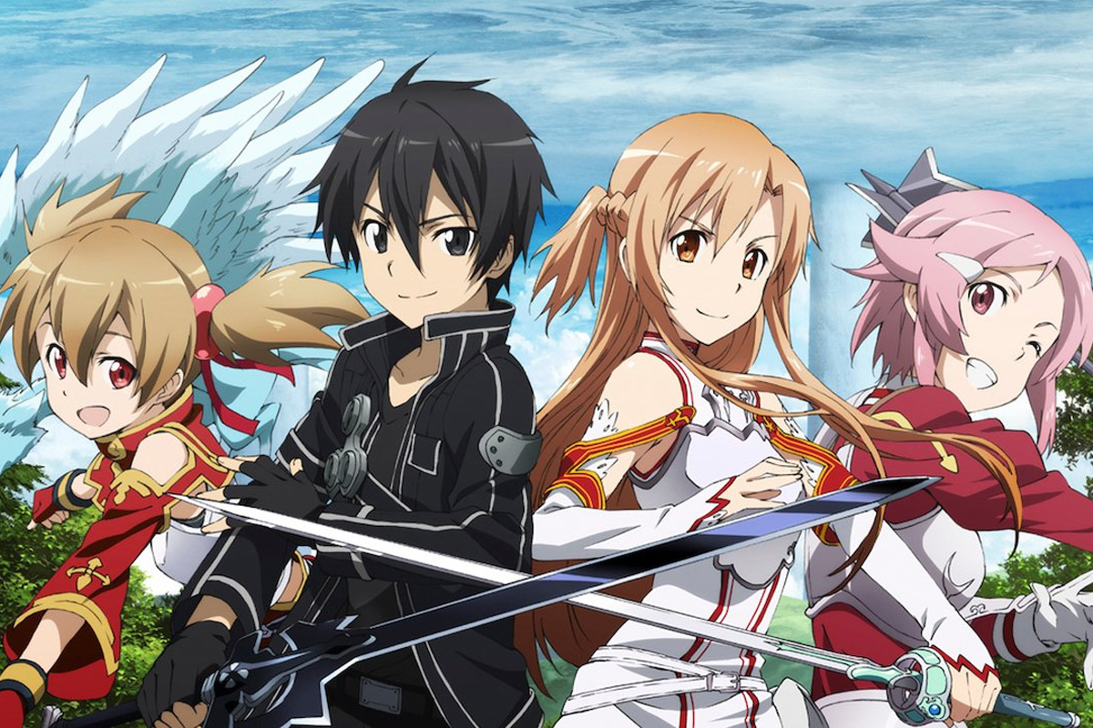 Promotional image for Sword Art Online, one of the works cited by Senator Stirling Griff as needing an urgent review.