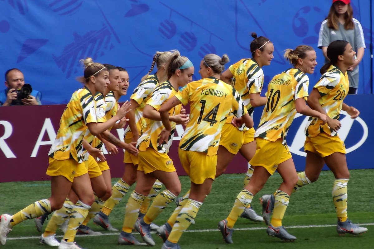 'Australie Team (Women World Cup France 2019)' by Liondartois