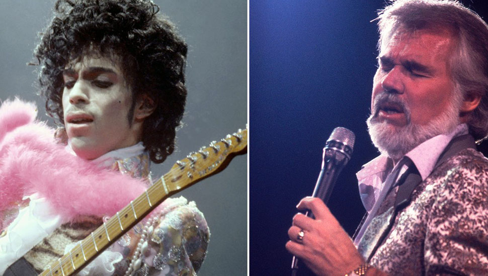 Prince and Kenny Rogers
