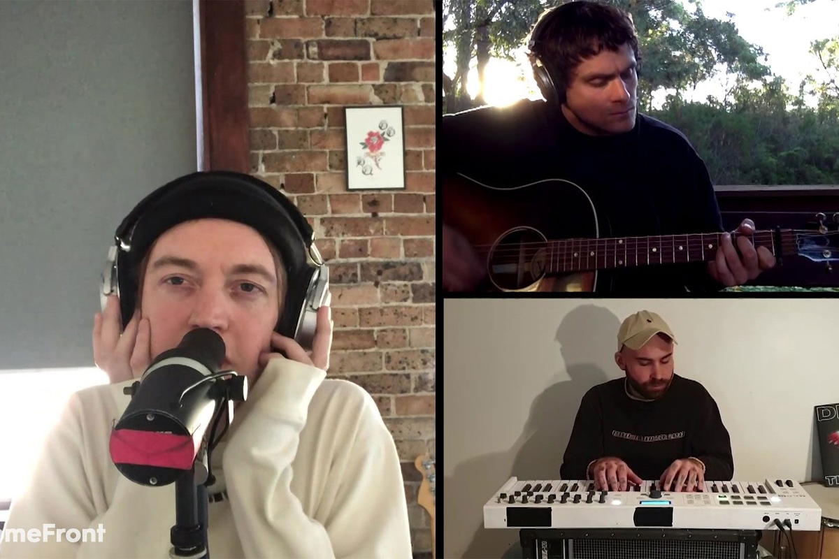 DMA'S performing for Music From the Home Front