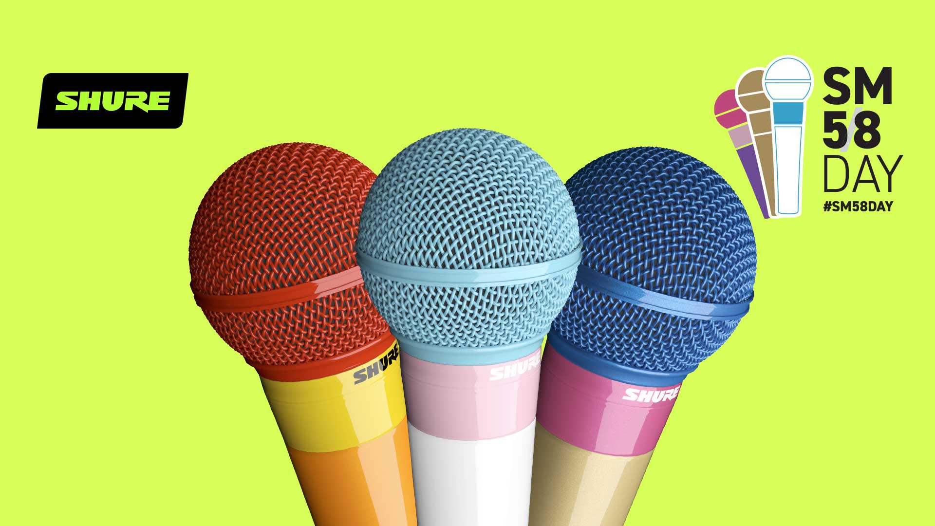Image of Shure SM58 day