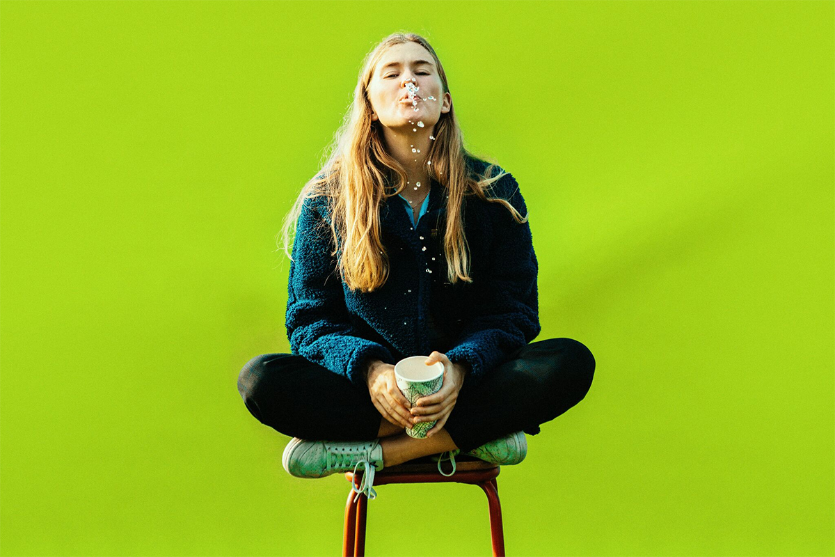 Press photo of Alex the Astronaut