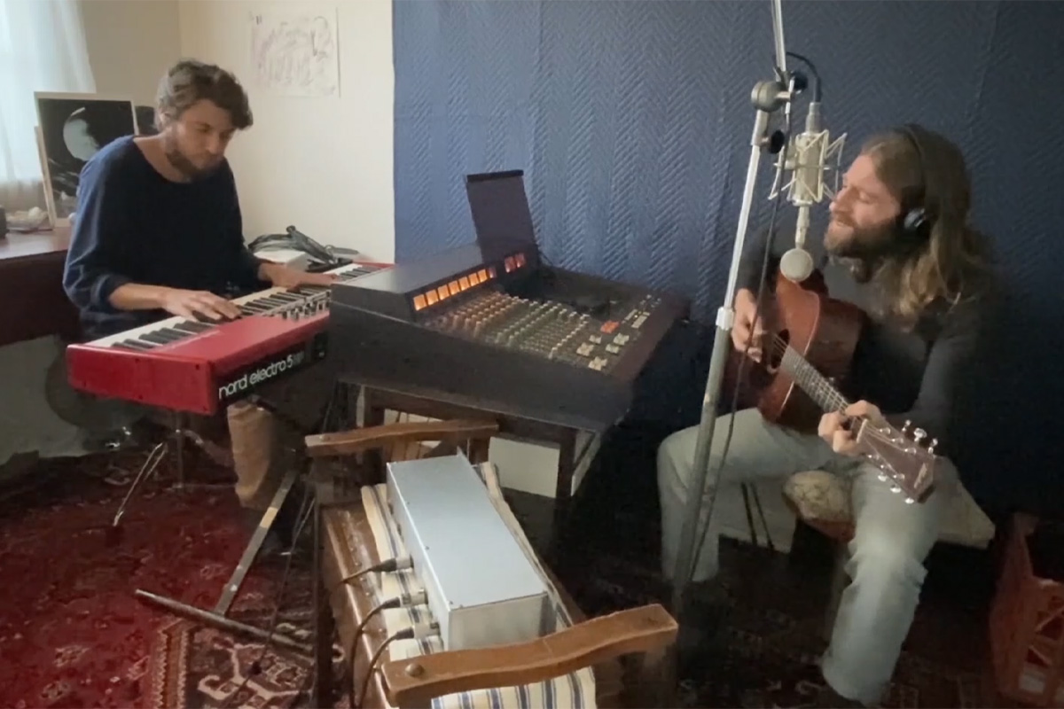 Image of Husky performing for Rolling Stone's 'In My Room' series