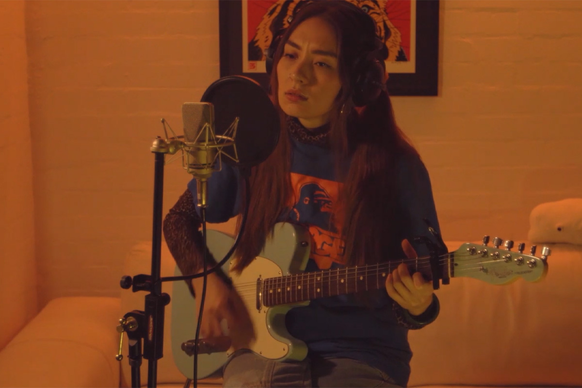 Jaguar Jonze performing for Rolling Stone's 'In My Room' series