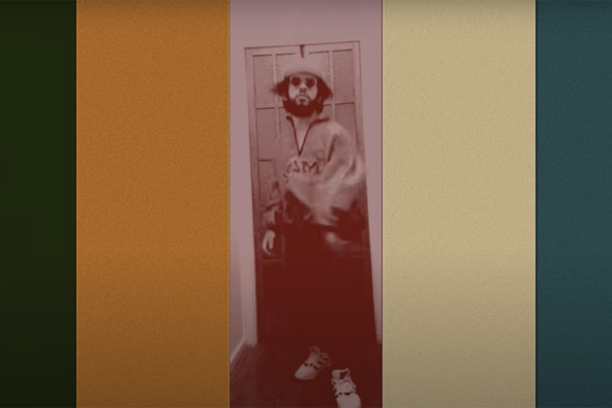 Screenshot of the video for "Big Sur" from Special Friends
