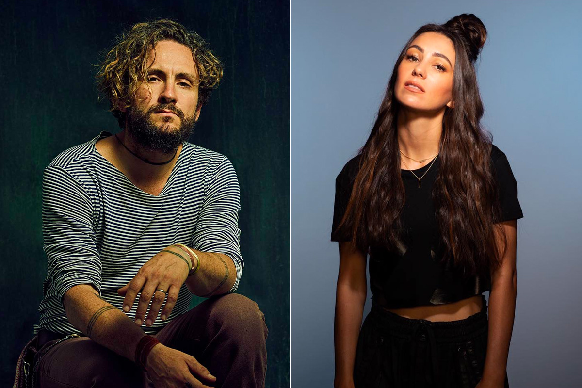 Image of John Butler and Amy Shark, headline acts for Queensland's 'To The Point' festival