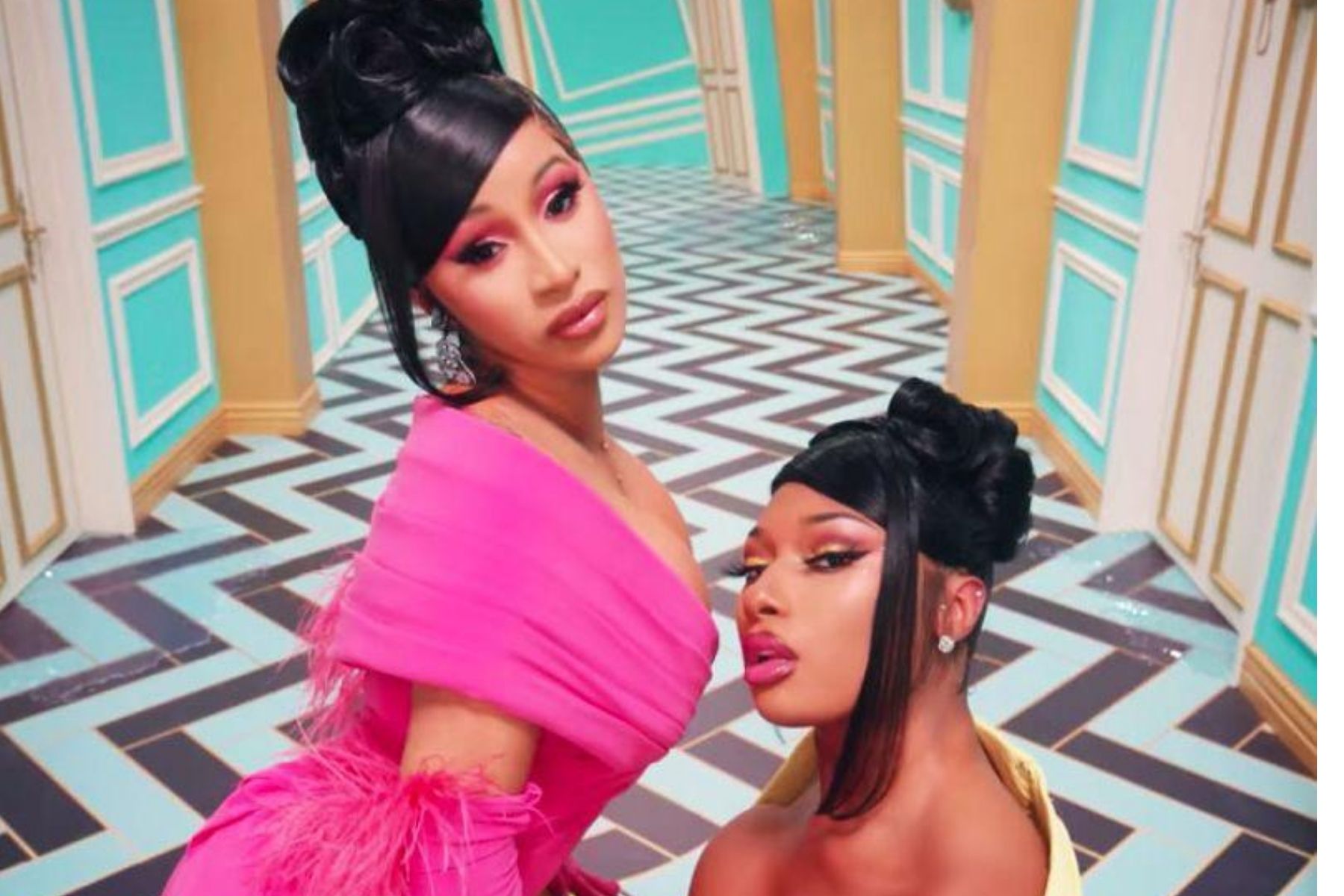 Cardi B and Megan Thee Stallion